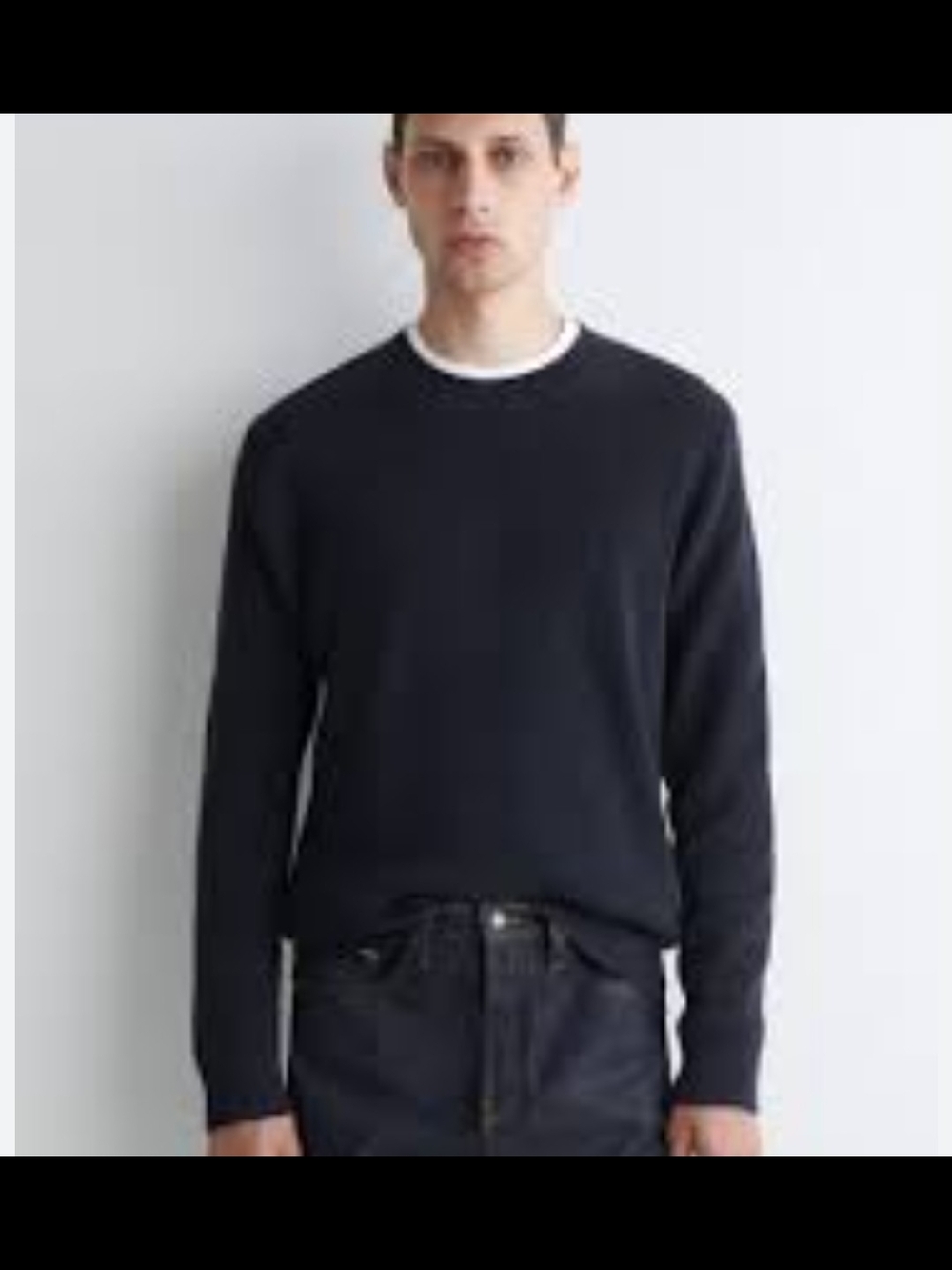 COS Men's Crewneck Sweater - Black